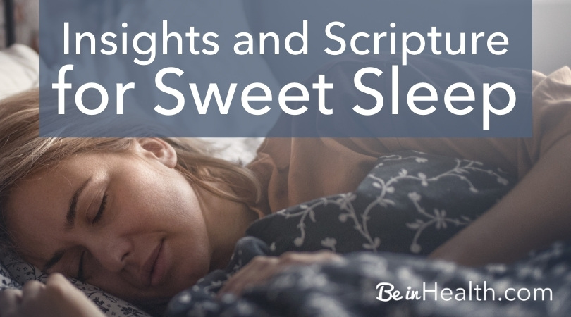 The possible spiritual root issue behind sleep challenges and disorders, and scripture for sweet sleep. Plus FREE printable scripture list.