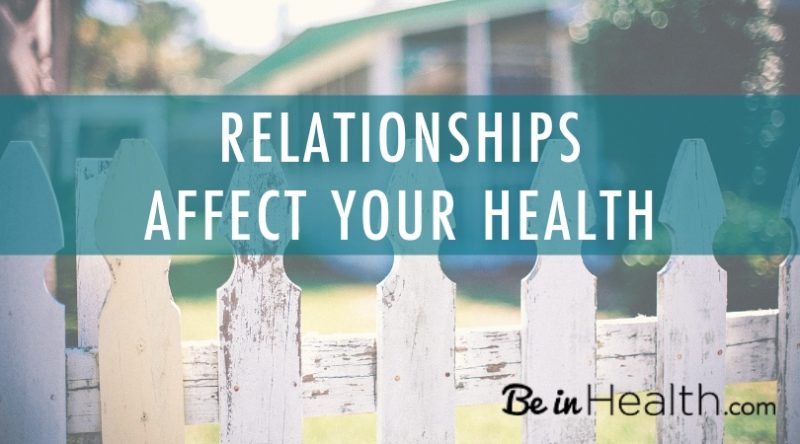 How Relationships Affect Your Health- walking in love