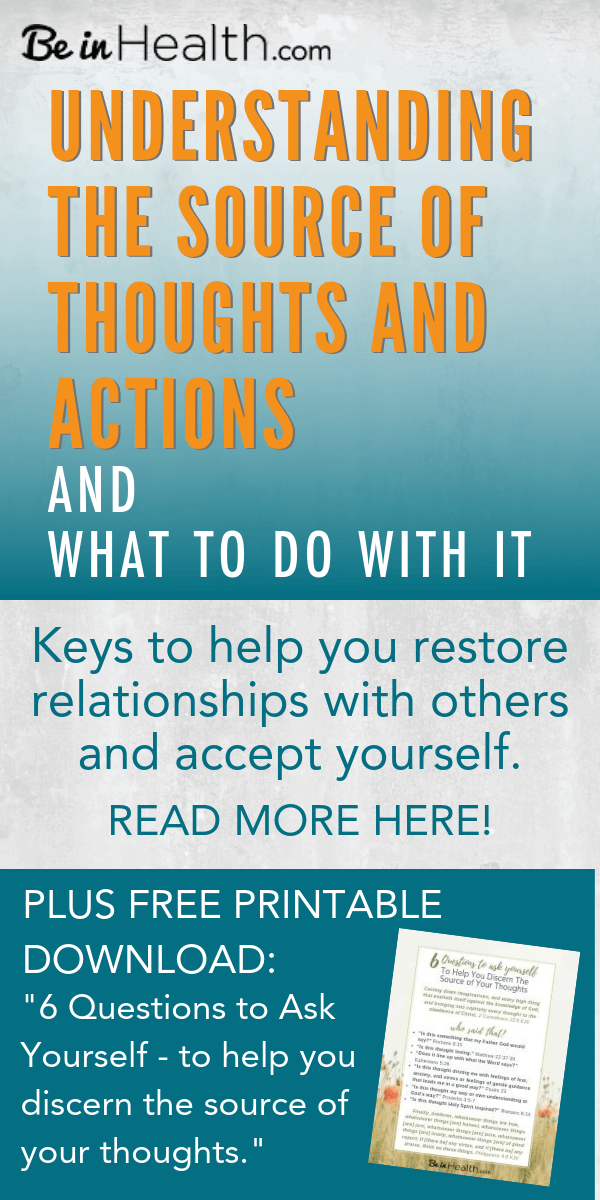 We live in a physical world. So it's easy to draw conclusions about ourselves and others based on our words and actions. But God sees it all from a different perspective and wants us to recognize and understand the true source of our thoughts and actions. He wants us to learn to love like He does and hate the sin. Read this article to learn how to do this too!