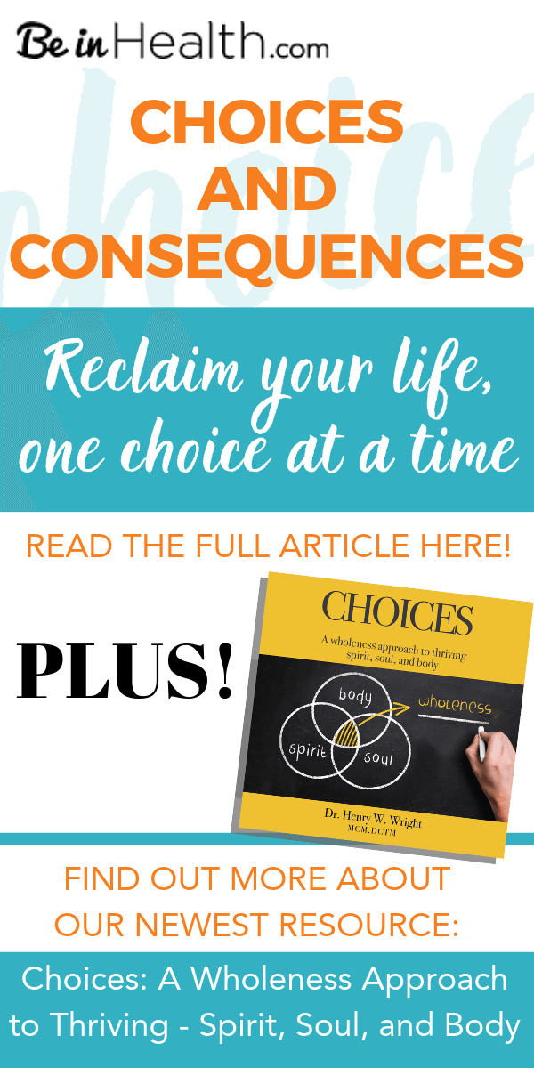 We make choices every day, but often times we don't realize the power of our choices and their consequences. This teaching helps you understand the bigger picture and to reclaim your life so that you can truly thrive in peace, freedom, and health. Click here to learn more. Plus check out our newest resource "Choices"!