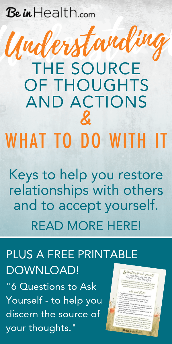 We live in a physical world. So it's easy to draw conclusions about ourselves and others based on our words and actions. But God sees it all from a different perspective and wants us to recognize and understand the true source of our thoughts and actions. He wants us to learn to love like He does and hate the sin. Read this article to learn how to do this too!