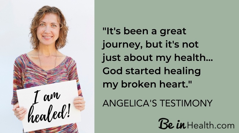 God's way of healing a broken heart can also lead to physical healing - Angelica's testimony