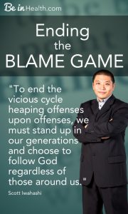 How can we have conflict resolution and restore relationships God’s way? Scott Iwahashi explains what is behind the blame game and brings truths that will help defeat relationship struggles and bring conflict resolution. 