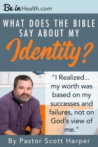 Do you feel like you have to prove your worth yet no matter how hard you try, you just can’t measure up to some invisible standard? Pastor Scott shares his experience in this and he discusses how God can reframe your perspective so that you can find your value and identity in who He created you to be. Find peace and hope for your life and real solutions today!