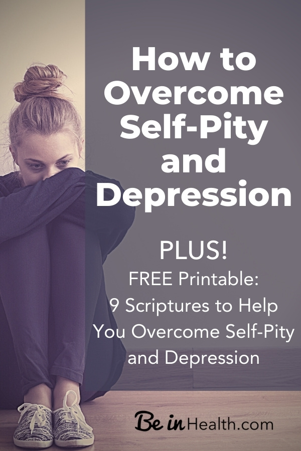 Uncover patterns of thinking that you never realized were keeping you from your healing- discover Biblical insights into how to overcome self-pity and depression. You can be freed from depression for good!