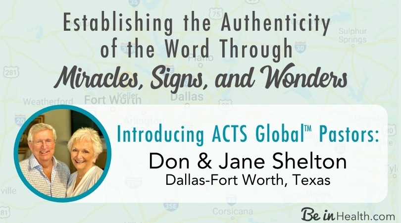 How God wants to establish the authenticity of His Word through you and His Church body by healing, miracles, signs, and wonders!