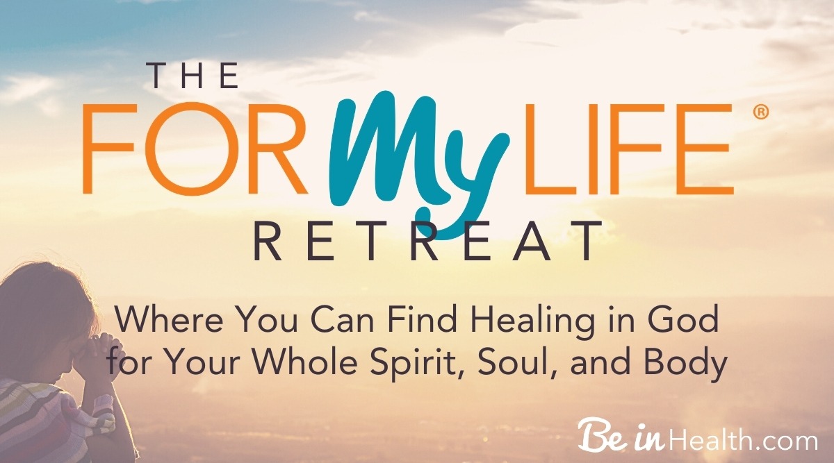 For My Life is an intensive healing retreat where you can find healing in God for your whole spirit, soul, and body