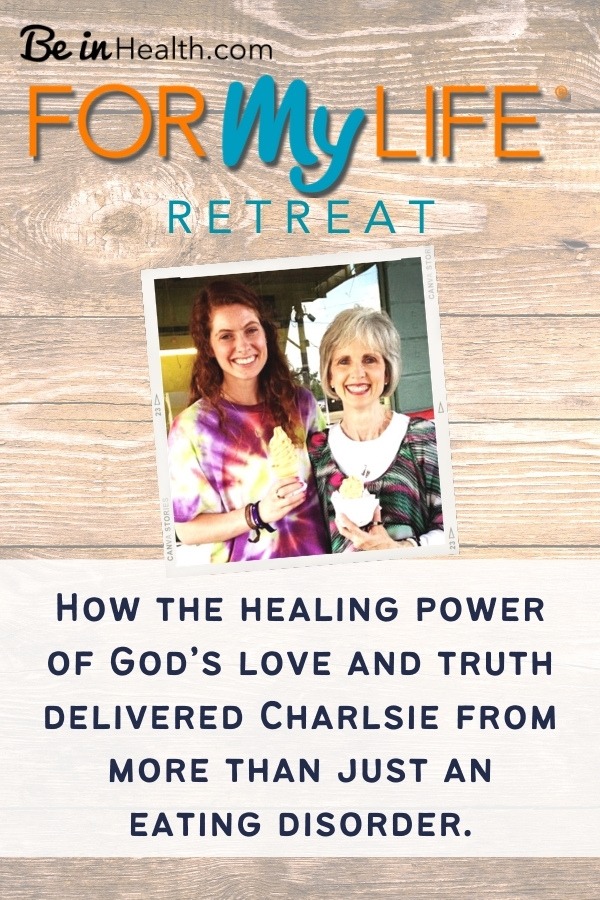 The Biblical insights that Charlsie learned at Be in Health that opened the door to her recovery from an eating disorder and allergies.
