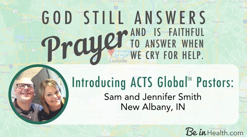 Building the ACTS Churches in confidence that God still answers prayer. The Smith's journey of faith that led them to becoming ACTS Pastors.