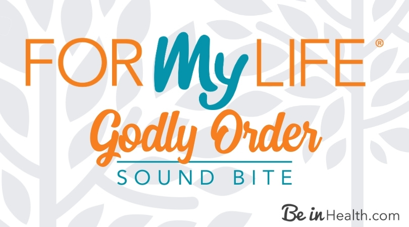 God's order for the family lays a foundation for stability and peace in the home. Learn how to recover Godly order in your life.