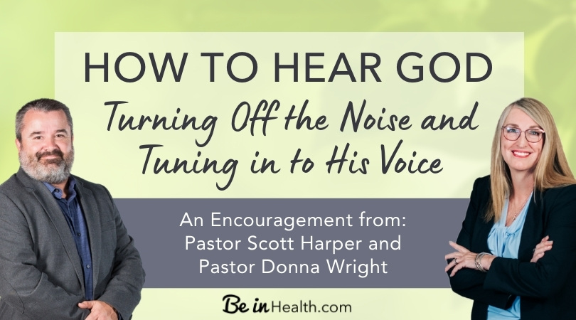 It's easy to get so busy that we miss taking time out to hear God. Learn how to hear God by applying the scripture: "Be still and know..."