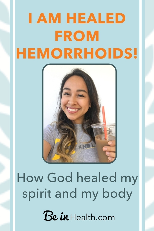 Find out what Stephanie learned that led to God healing her from painful intestinal inflammation and hemorrhoids.