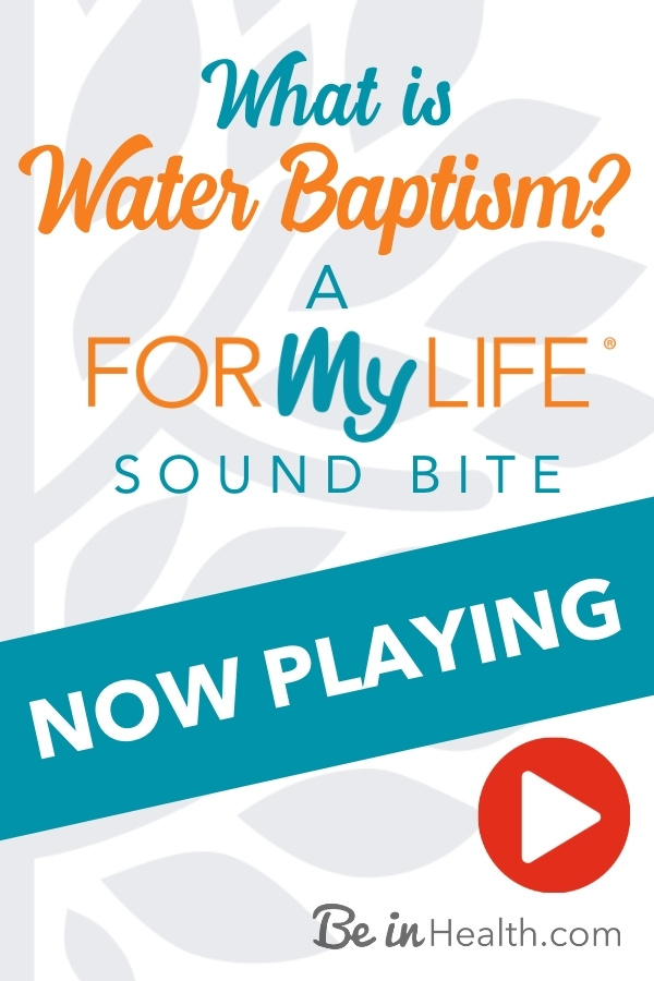 Find simple Biblical truth about the significance of water baptism for your walk of faith in this video clip from the For My Life Retreat. Water baptism may be the next step you need grow in faith and as an overcomer in Christ.