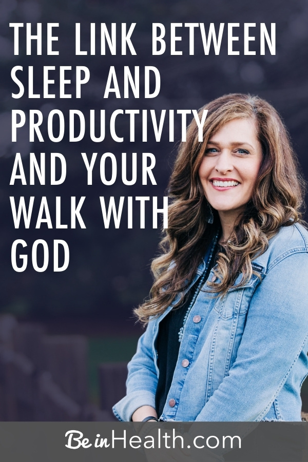 Discover how developing good sleep habits can improve your quality of life, your productivity, and your relationship with God. 