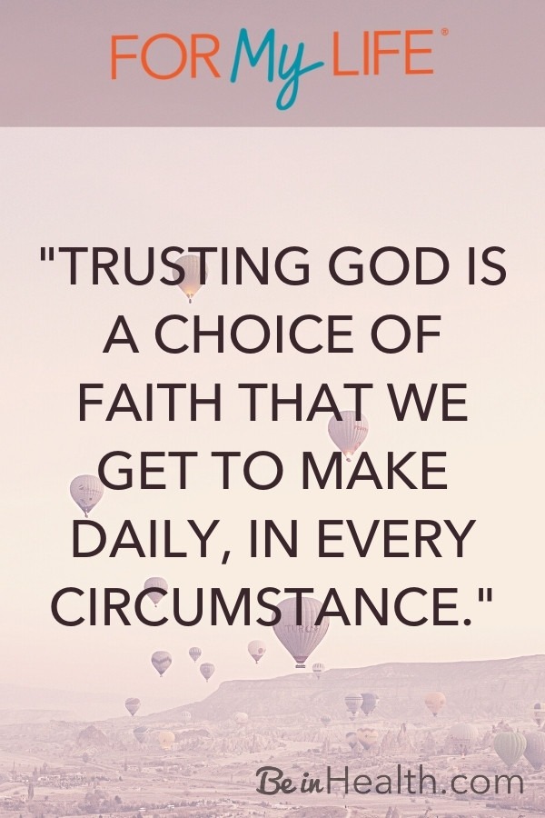 Learn how to trust the Lord even deeper and overcome fear in your life. He can renew your hope for healing and increase your joy. 