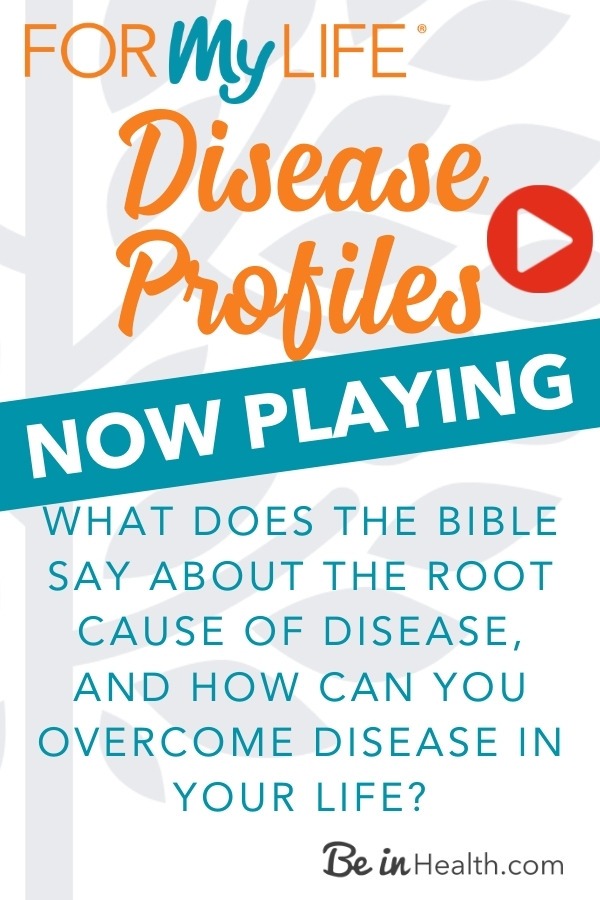 Find God’s healing when you understand the root cause of disease. God wants to lead you to better health for your spirit, soul, and body.