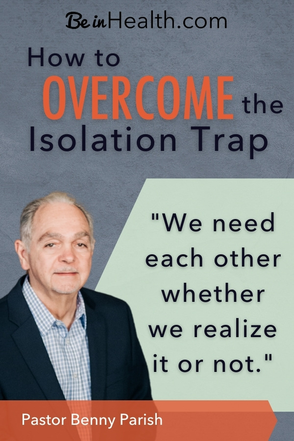 Social isolation and loneliness are a real problem. They can lead to relationship breakdown, church disfunction, and affect your mental and physical health. Learn how to overcome social isolation today!