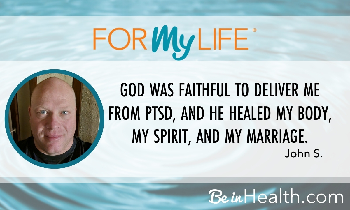 I learned how to heal PTSD spiritually. God was faithful to deliver me from PTSD, and He healed my body, my spirit, and my marriage.