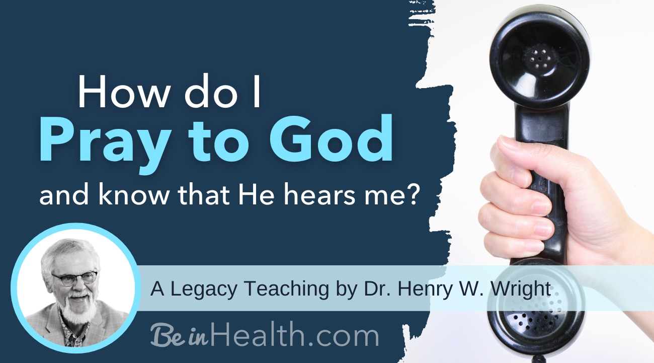 Have you ever wondered how to pray to God? Learn how to develop your prayer life, and remove any spiritual blocks to answered prayer.