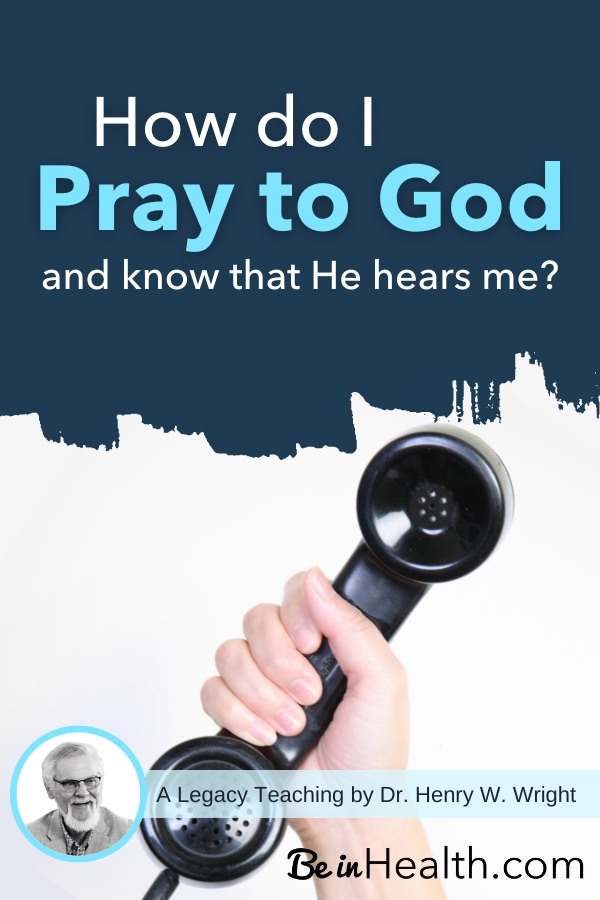 Have you ever wondered how to pray to God? Learn how to develop your prayer life, and remove any spiritual blocks to answered prayer.