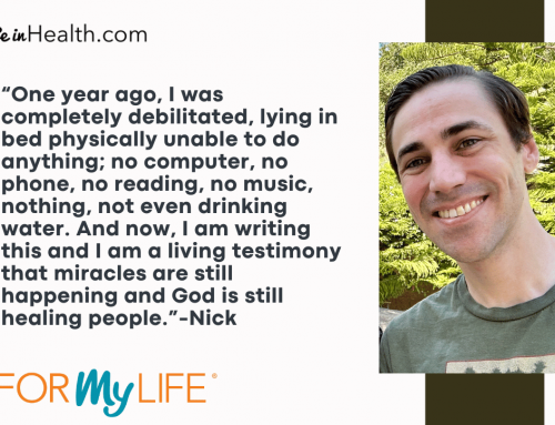 Nick’s Journey of Overcoming MCS/EI